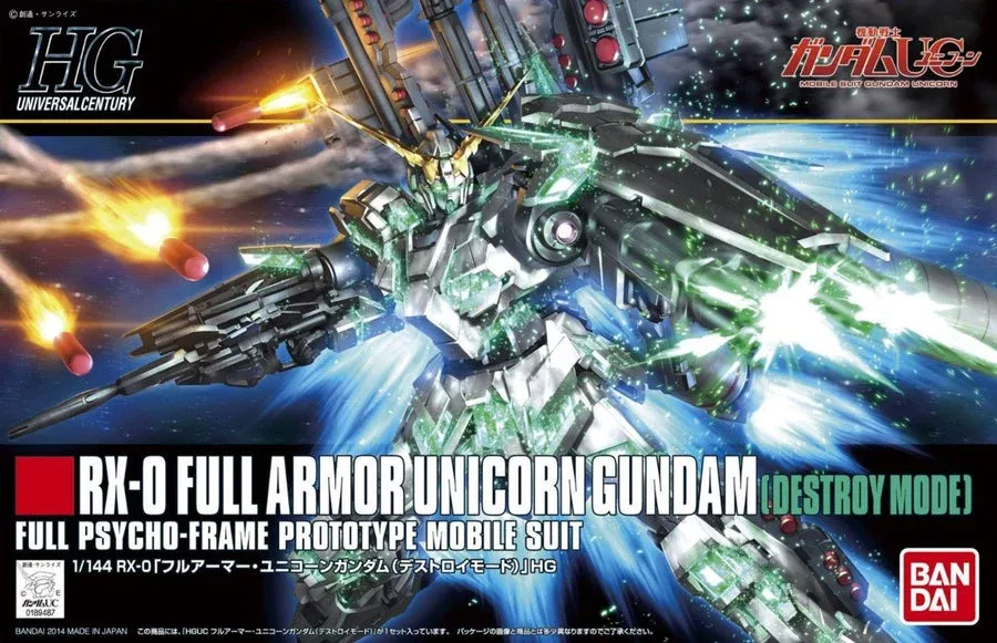 Bandai 5058005 HG Universal Century Series #178 Full Armor Unicorn Gundam