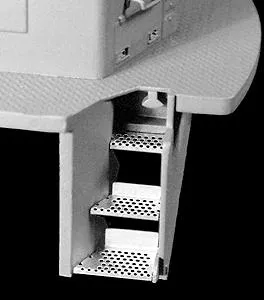 Cannon & Company 2014 HO Scale Engine Step Set (Photo-Etched Brass) -- For Proto 2000 SD50