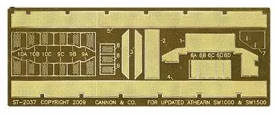 Cannon & Company 2037 HO Scale Safety Tread & Step Kit (Photo-Etched Brass)