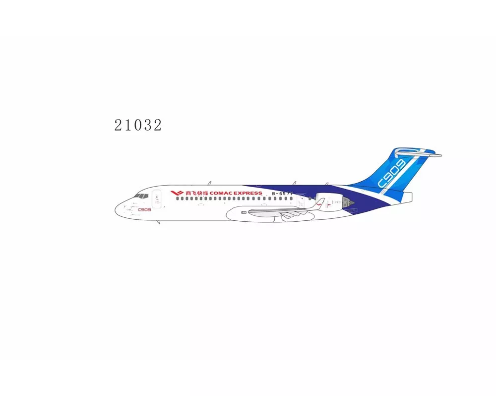 Comac Express C909 B-657Y 1:400 Scale NG21032