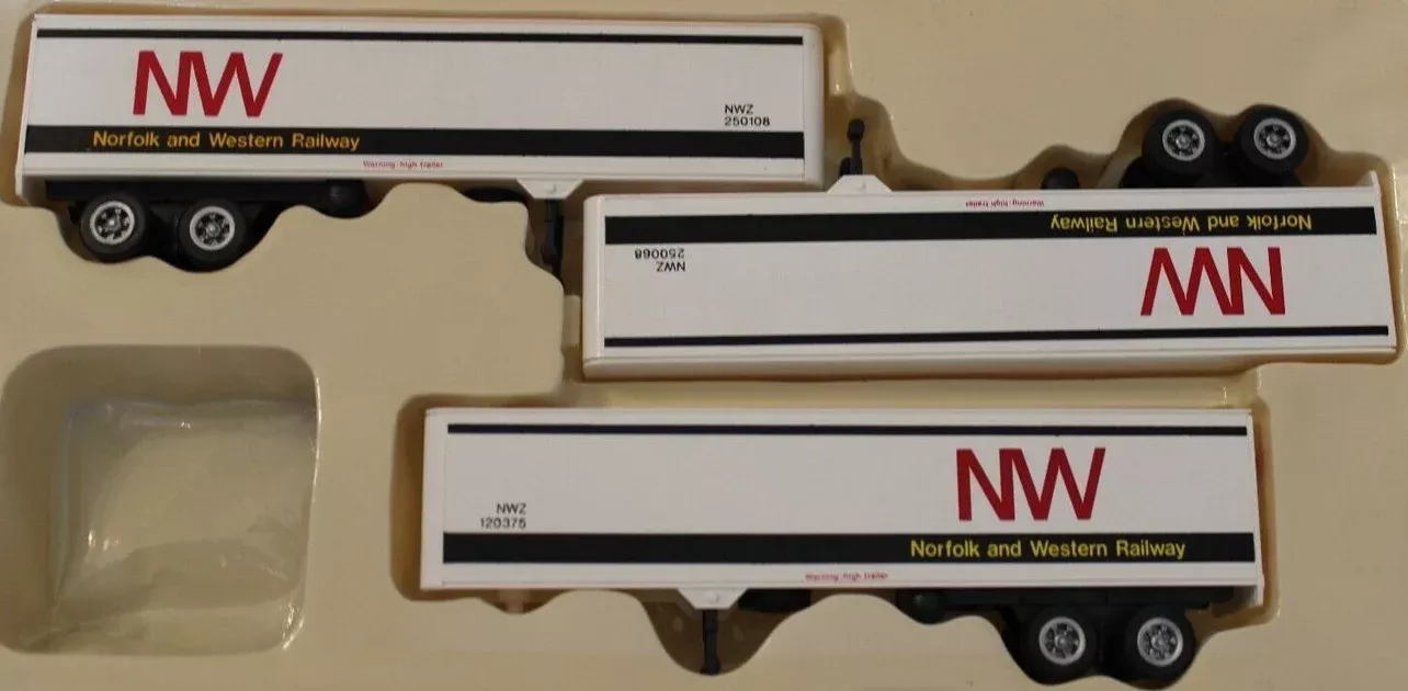 Con-Cor 4-008114 HO Scale 40′ Trailer Norfolk & Western NW