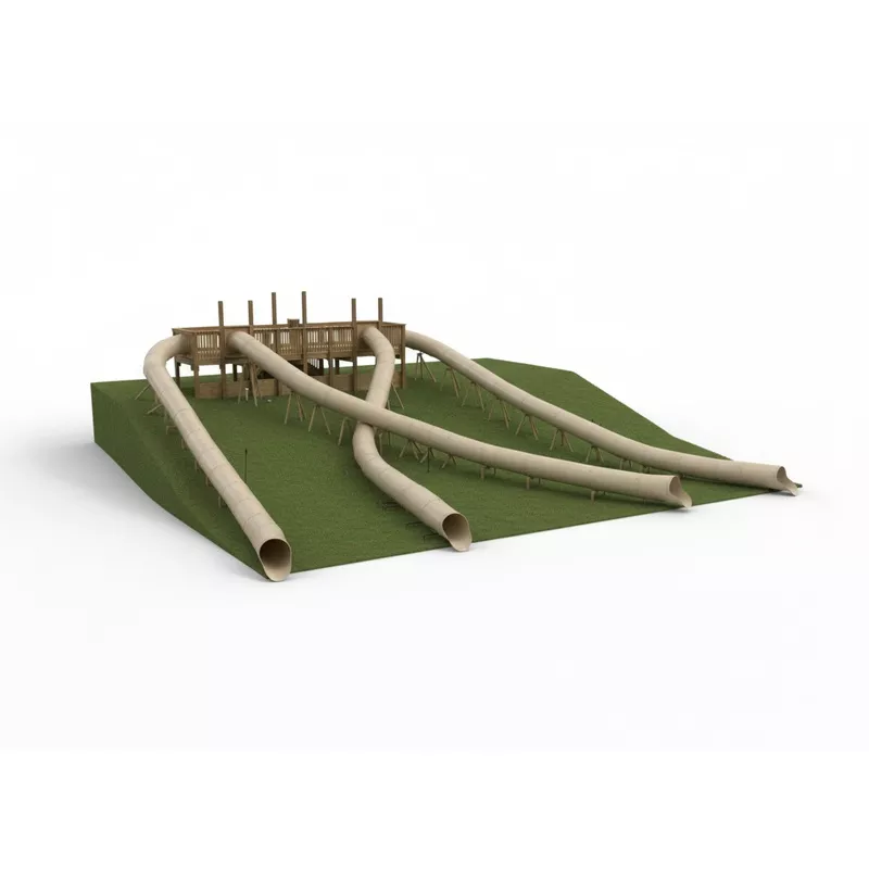 Custom Commercial Water Custom Hill Slide