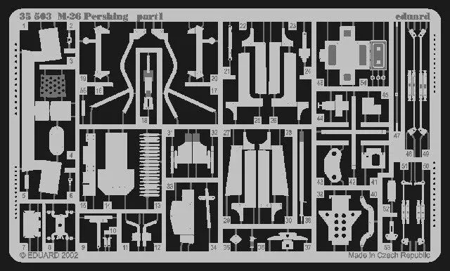 Eduard 35503 1/35 Armor- M26 Pershing for TAM