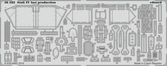 Eduard 36282 1/35 Armor- StuG IV Last Production for DML (D)