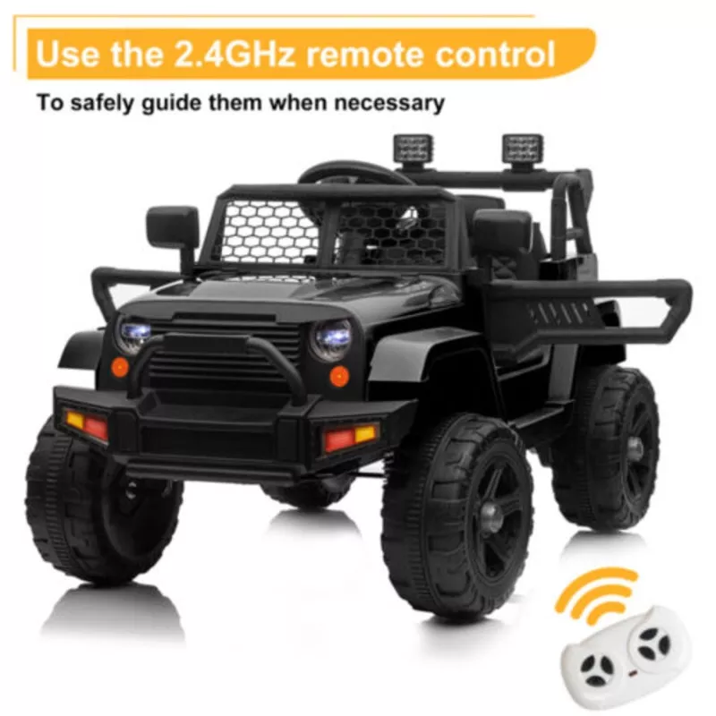 Electric 12V Kids Ride On Jeep with Remote Control – Perfect Xmas Gift!