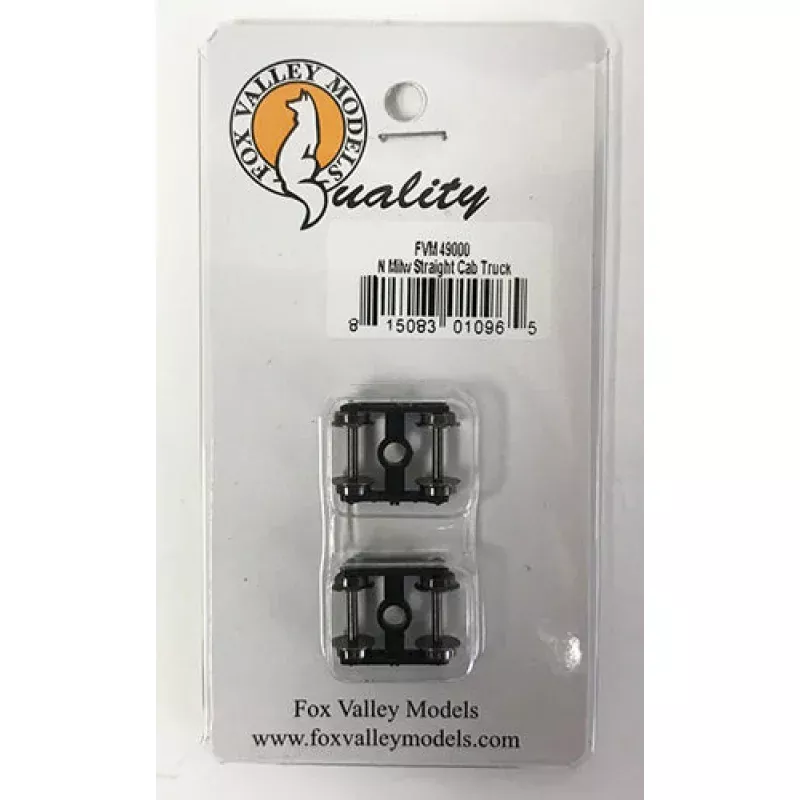 FVM 49000 N Milw Rd Straight Caboose Truck - Black