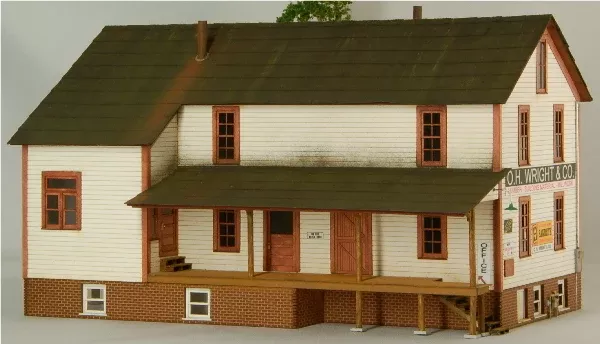 GCLaser 19063 HO Scale O.H. Wright & Co. Building Kit