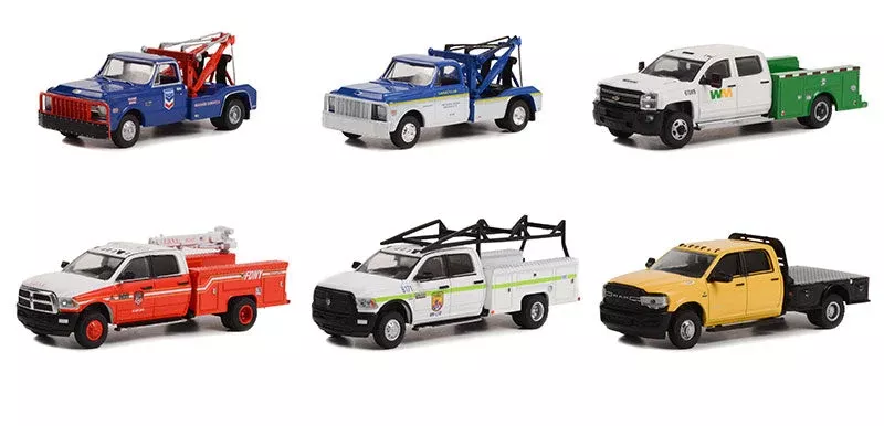 Greenlight 46100-CASE 1/64 Scale Dually Drivers Series 10