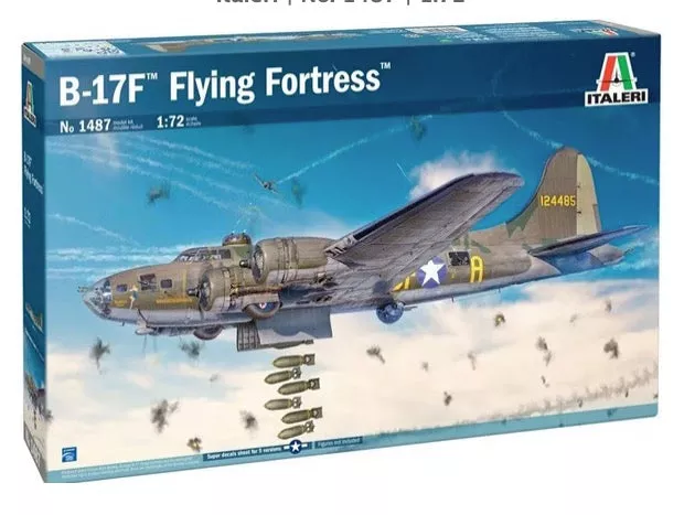 Italeri 1/72 B-17F FLYING FORTRESS