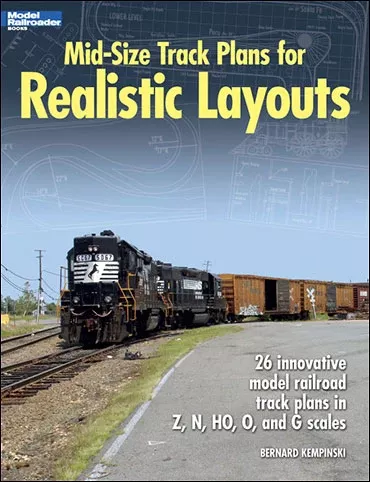 Kalmbach 12424 Mid-Size Track Plans for Realistic Layouts