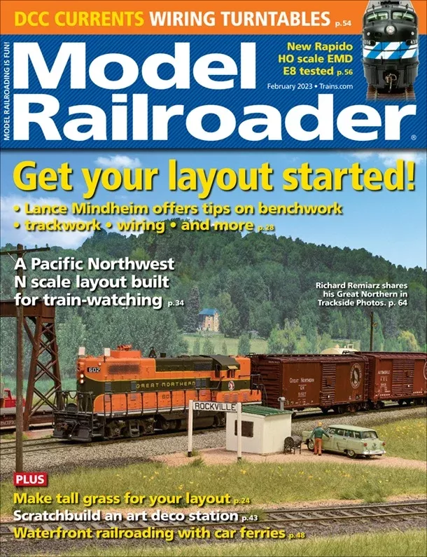 Kalmbach Model Railroader February 2023