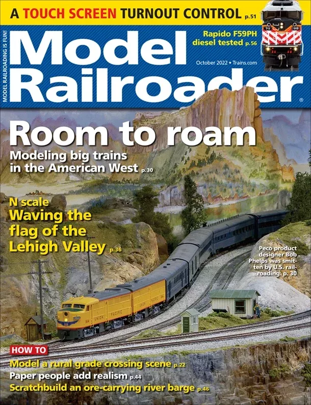 Kalmbach Model Railroader Magazine October 2022
