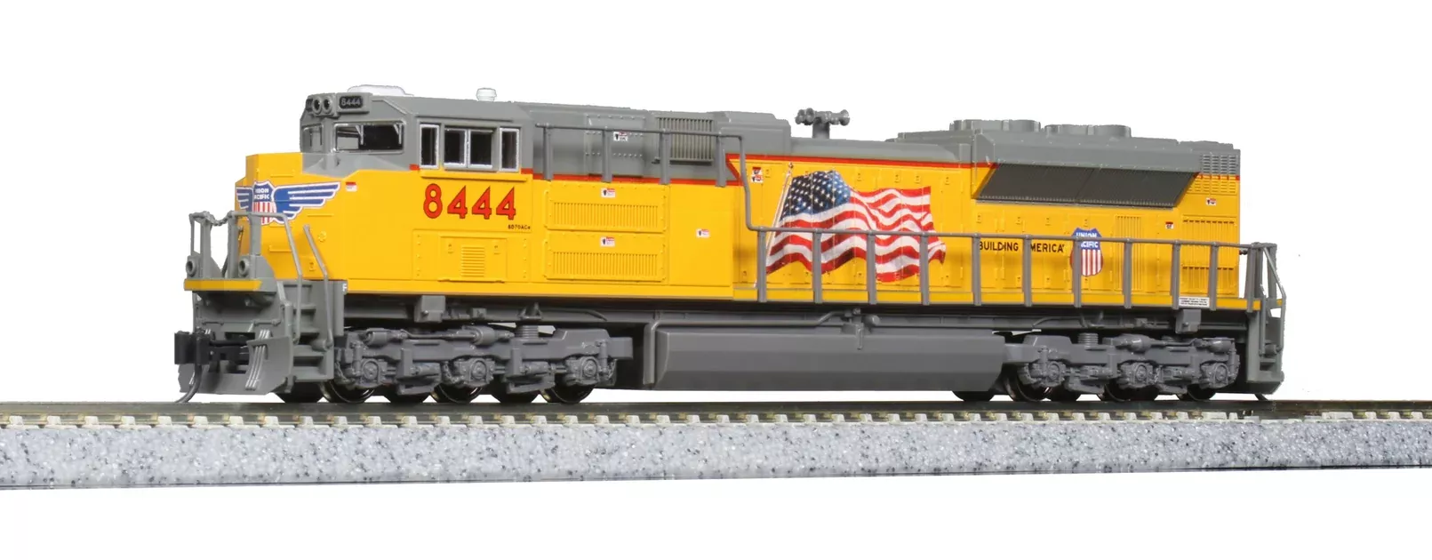 Kato 176-8404 N Scale EMD SD70ACe Union Pacific “Flag” UP 8444