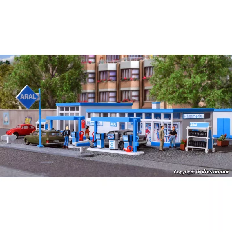 kibri 38541 H0 ARAL Petrol Station