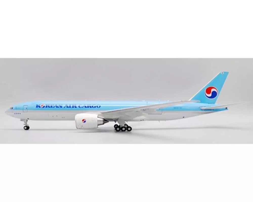Korean Cargo B777F Interactive, w/stand HL8077 1:200 Scale JC Wings SA2005C