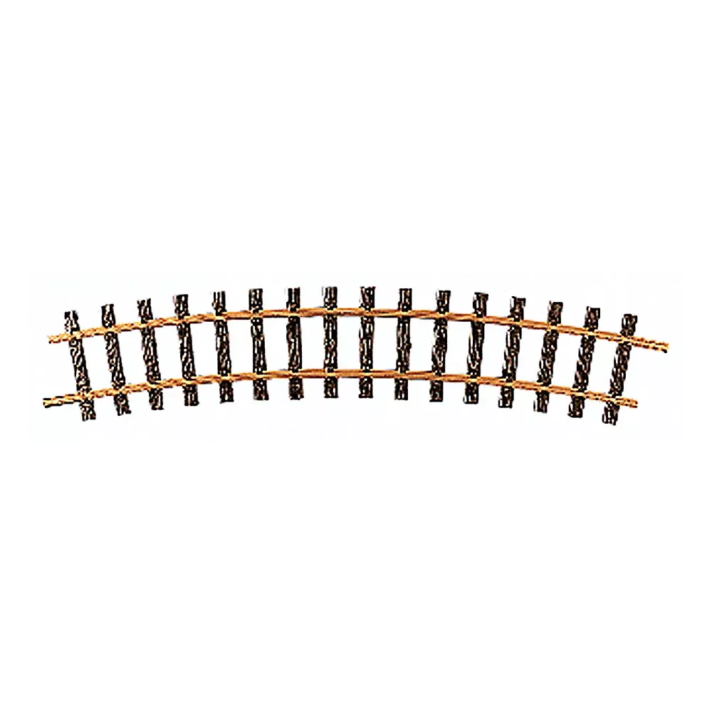 LGB 16000 G Scale R3 Curved Track — 22.5-Degree, 8’2″ Diameter (12 Pieces)
