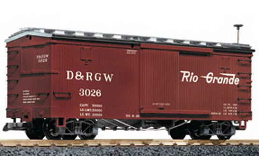 LGB 43673 D&RGW Wood Boxcar