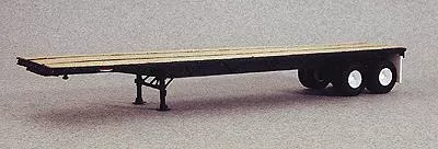 Lonestar Models 5009 HO Trailmobile 40′ Flatbed Trailer Kit – Black