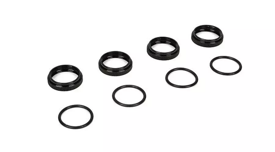 Losi TLR243005 16mm Shock Pre Load Collars w/O Rings 48ight 3.0