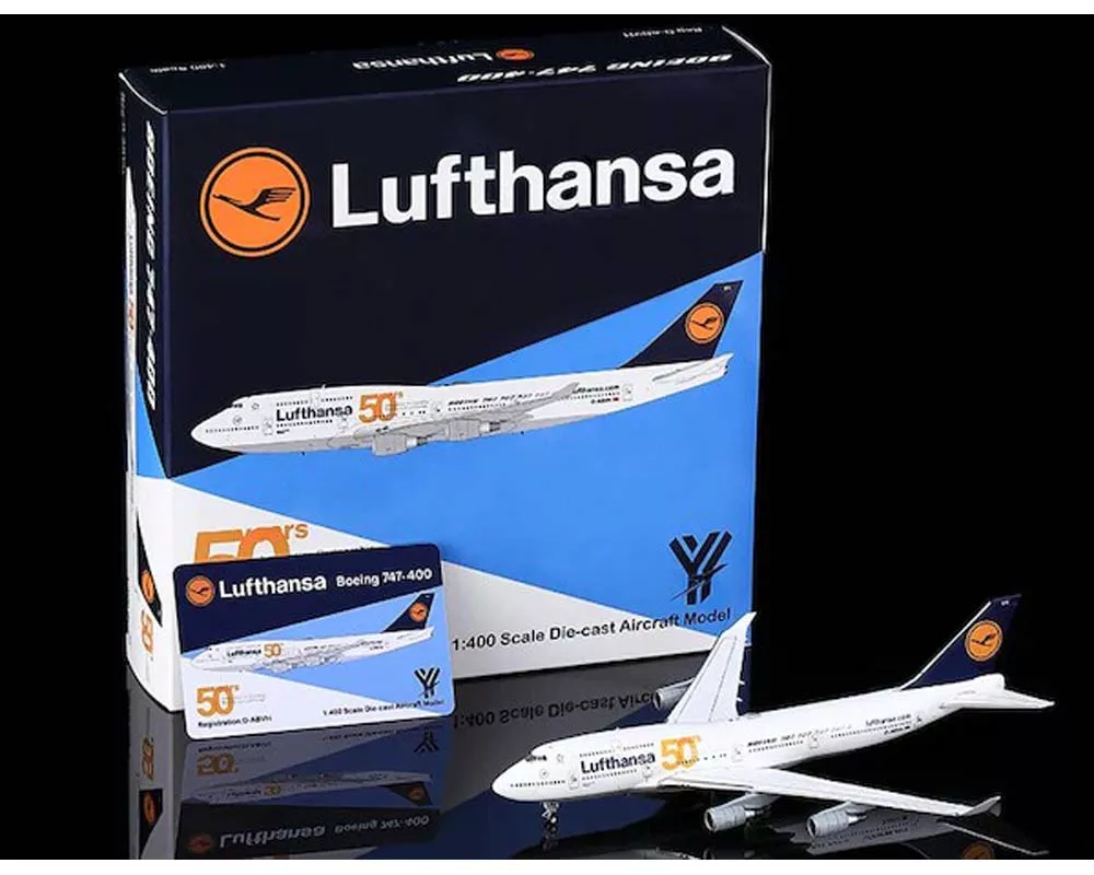 Lufthansa B747-400 Flaps Down D-ABVH 1:400 Scale YY Wings YY74412FNo reviews yet. Write a review!