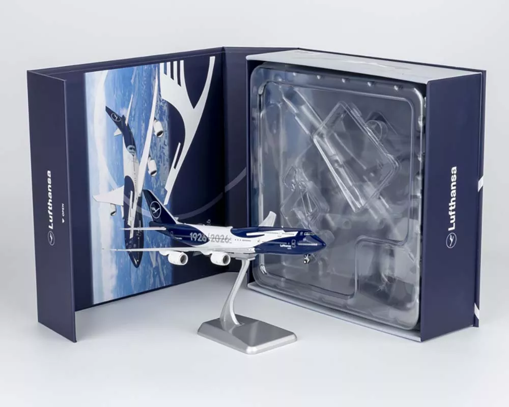 Lufthansa B747-8I 100 Years Anniversary; Ultimate D-ABYN 1:400 Scale NG78045No reviews yet. Write a review!