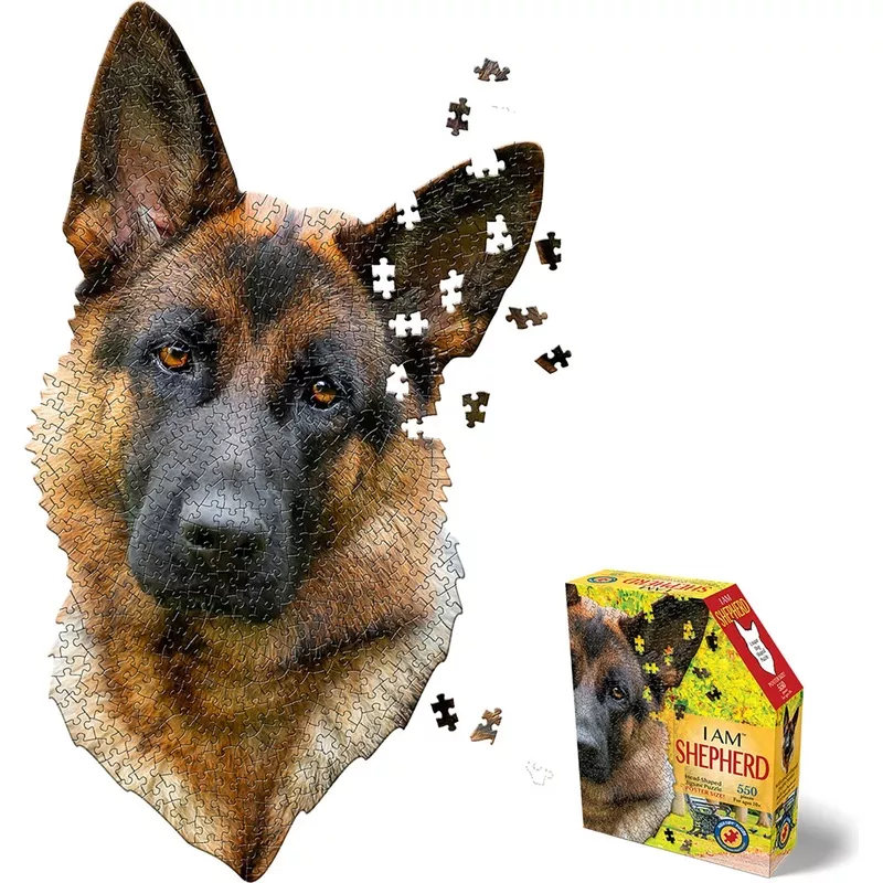 Madd Capp: I Am Shepard – 550 Piece Puzzle – Shaped Animal Jigsaw