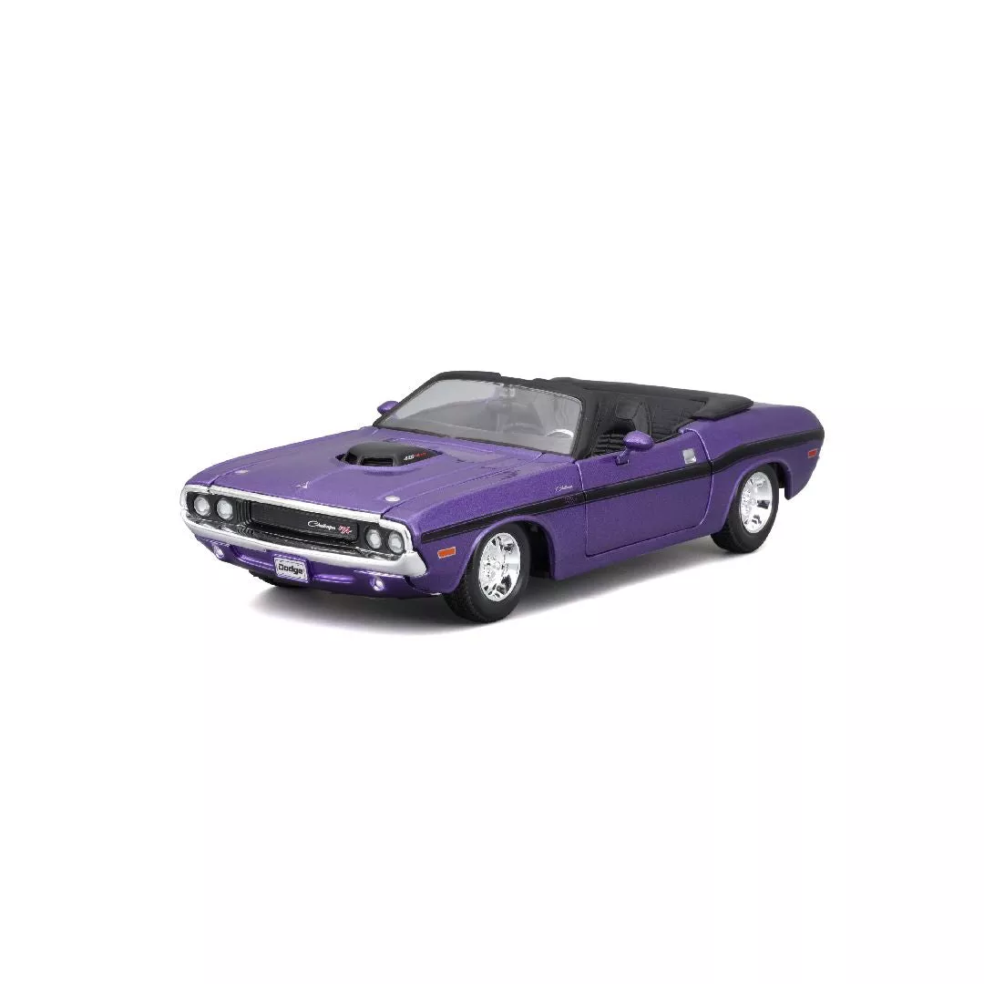 Maisto 1/24 SE 1970 Dodge Challenger R/T Convertible – Purple