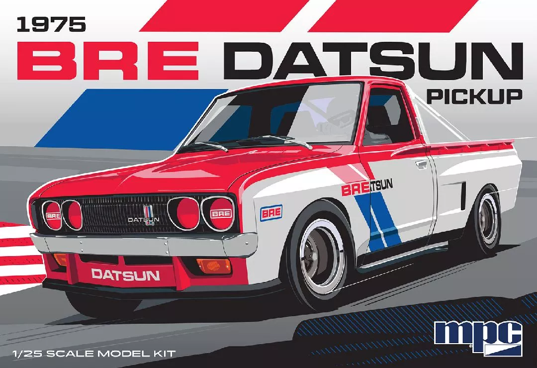 MPC 1975 Datsun Pickup BRE Model Kit 1/25
