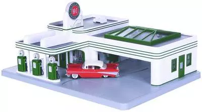 MTH 30-9101 O Gauge Operating Gas Station Sinclair