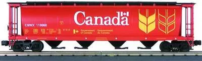 MTH Premier 20-97400 O Scale Cylindrical Covered Hopper Canada CNWX 110060