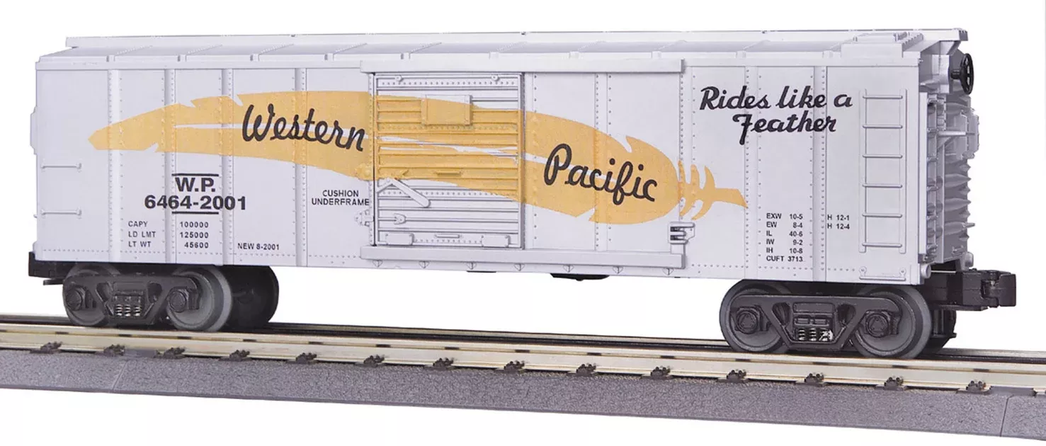 MTH Railking 30-7461 O Gauge Boxcar Western Pacific WP 6464-2001