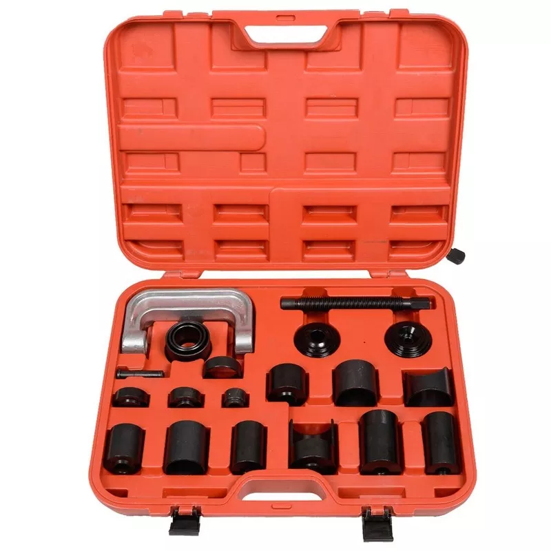 New 21 PCS Ball Joint Press & Auto Repair Tool KitMaster Adapter Set for Suspension Work WT04011