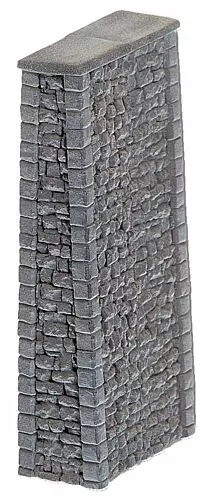 Noch 58661 HO Scale Viaduct Bridge Pier 1-3/8 x 2-3/4 x 6″