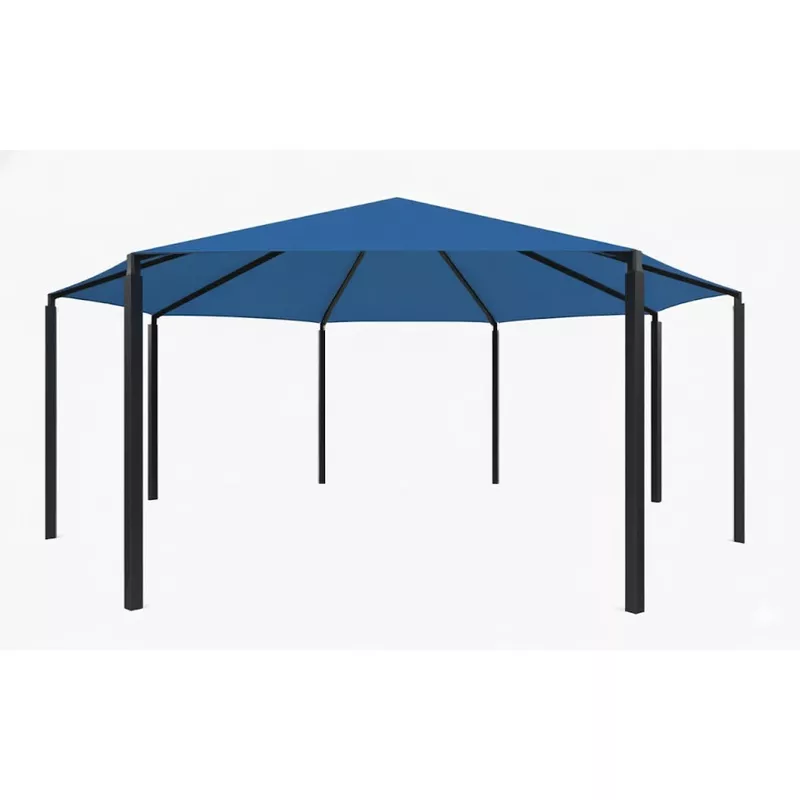 Octagon Shade Structure with 8 Posts