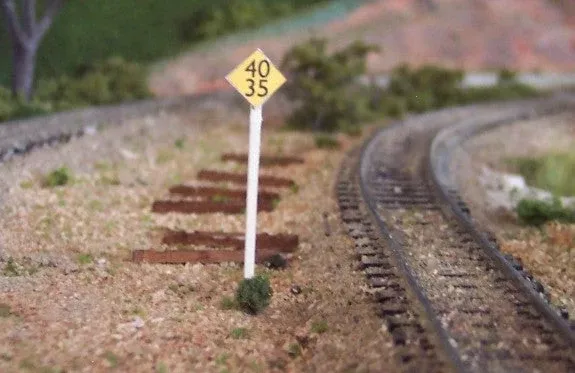 Osborn Models 1052 Ho Speed Limit Sign