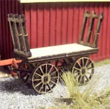 Osborn Models 1084 Ho Baggage Cart 2/Pk