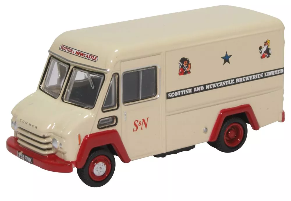 Oxford Diecast Commer Walk Thru Scottish & Newcastle