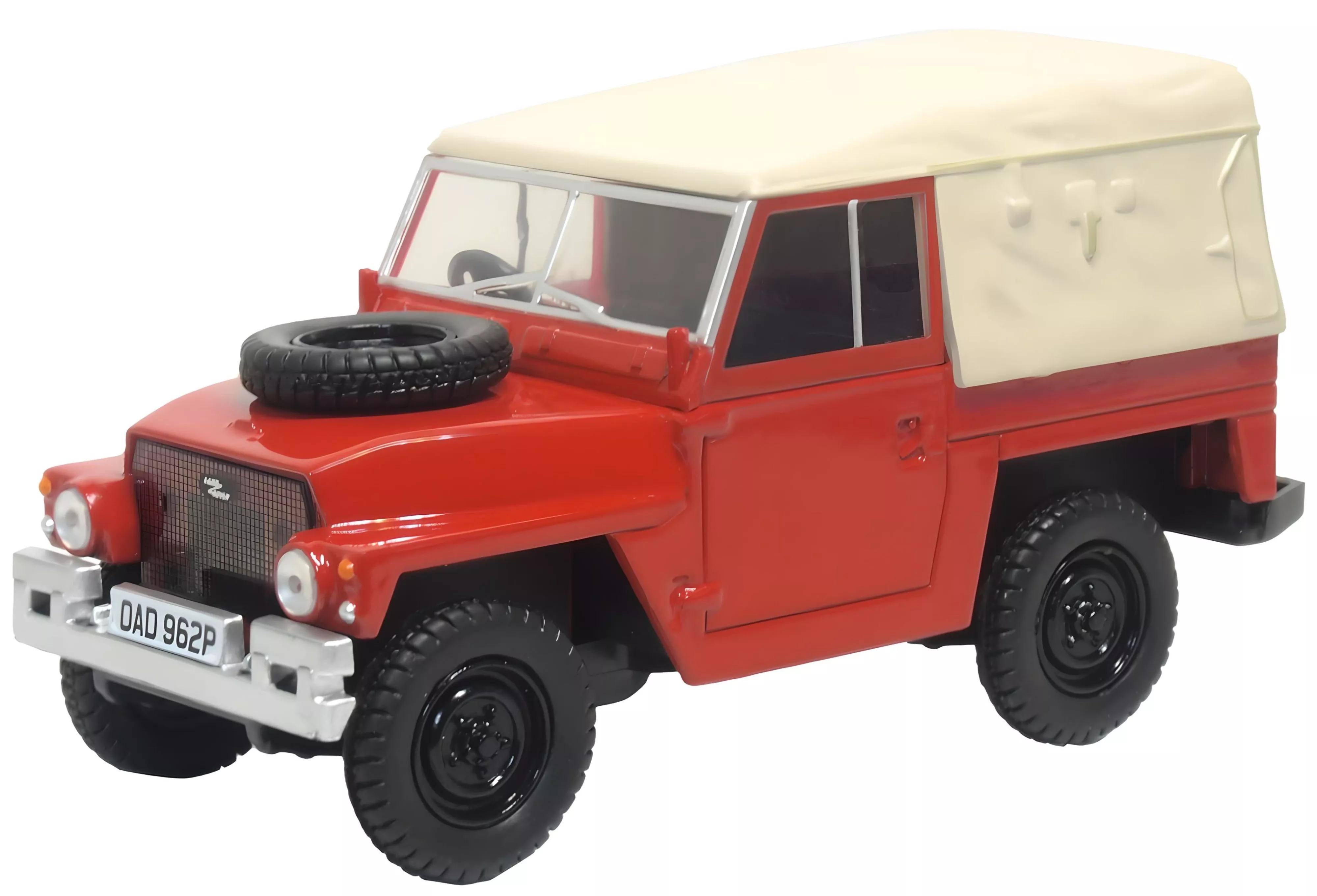 Oxford Diecast Red Land Rover Lightweight 1:43 scale – 43LRL011