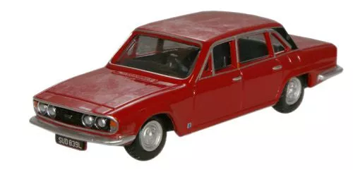 Oxford Diecast Signal Red Triumph 2500 – 1:76 Scale