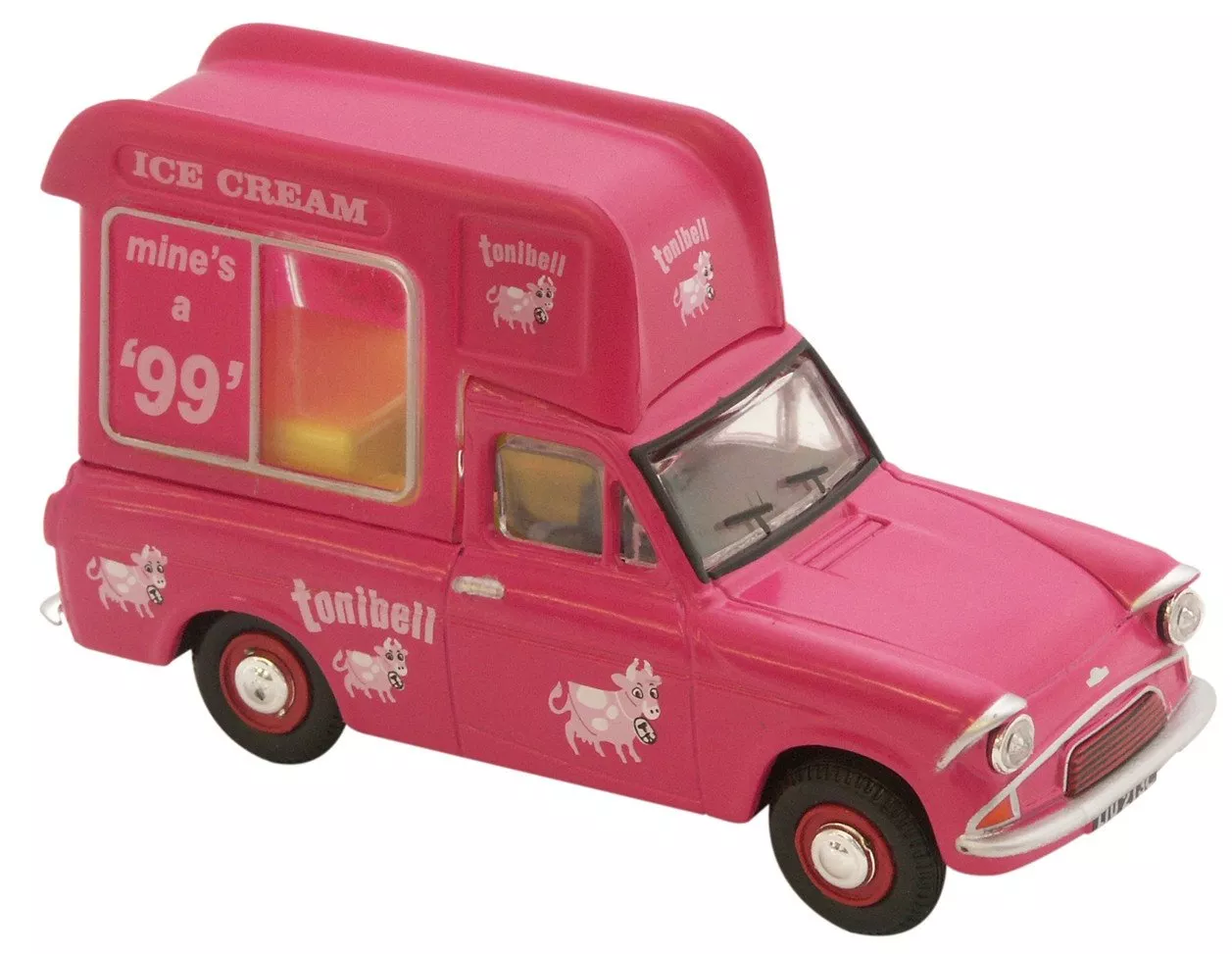 Oxford Diecast Tonibell Pink – 1:43 Scale Ford Ice Cream Van