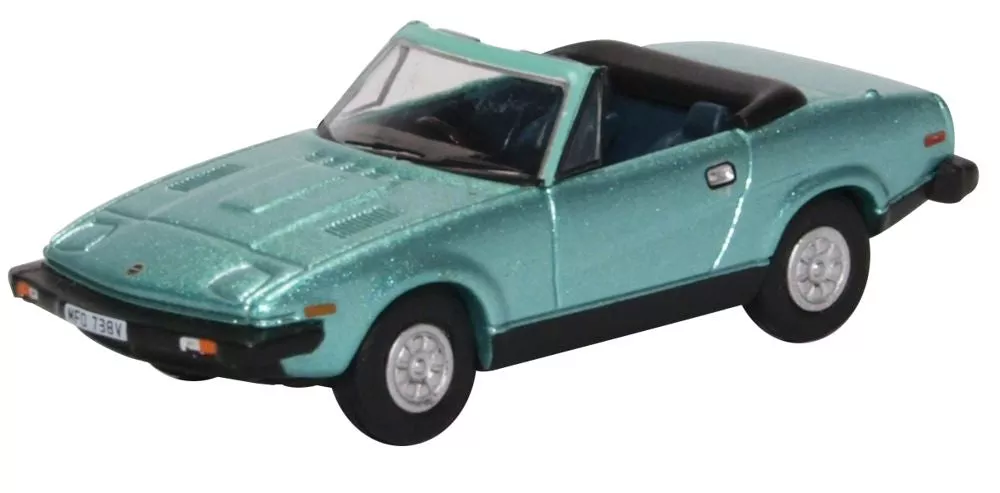 Oxford Diecast Triumph TR7 Convertible Persian Aqua Metallic