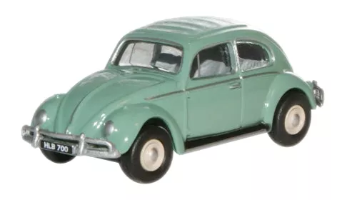 Oxford Diecast Turquoise VW Beetle – 1:76 Scale