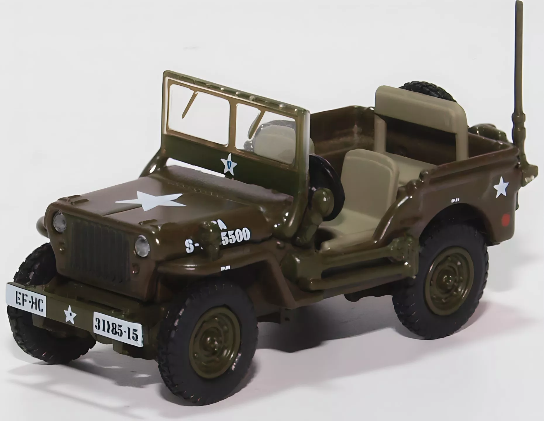 Oxford Diecast Willys MB US Army