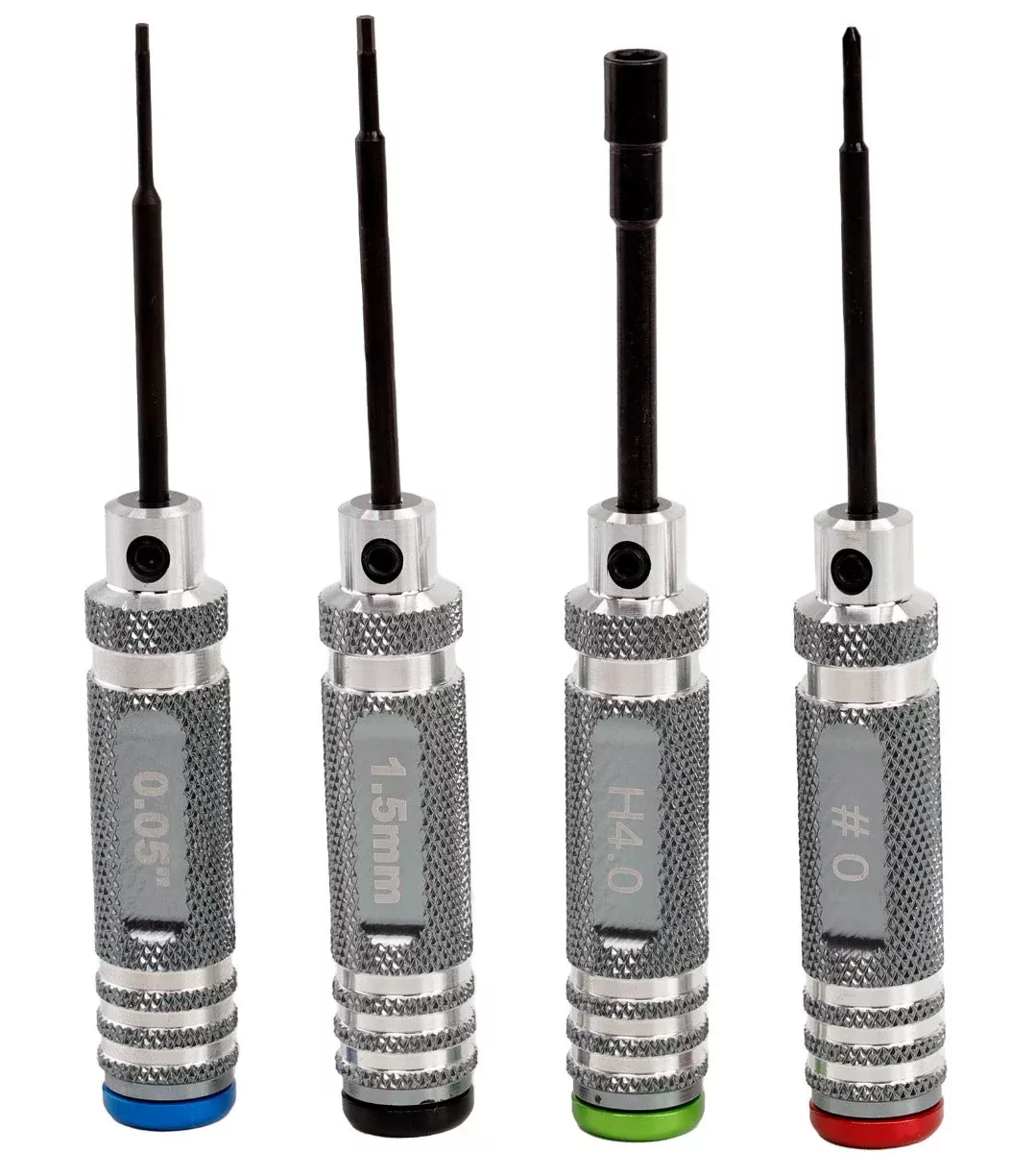 Powerhobby 0.05″ 1.5mm Hex 4.0mm Nut #0 Driver 1/24 Axial SCX24 Tool Set