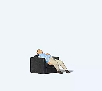 Preiser 28260 HO Scale Taking a Nap – Individual Figure Figure