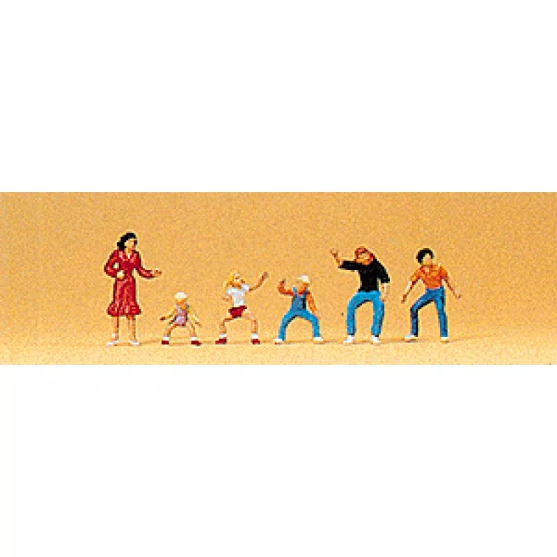 Preiser N 79063 92N Figures, For Round-A-Bout