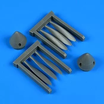 Quickboost 48970 1/48 P38 Lightning Propeller for ACY (D)
