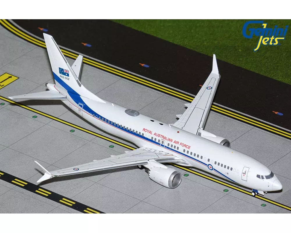 RAAF B737 MAX 8 (BBJ)A62-002 1:200 Scale Geminijets G2RAA1327No reviews yet. Write a review!
