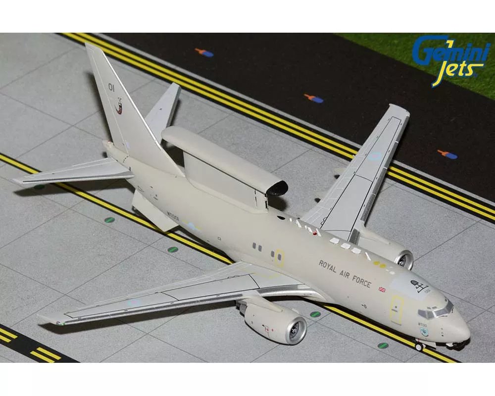 RAF B737 AEW&C E-7 Wedgetail AEW1, upgraded stand WT001 1:200 Scale Geminijets G2RAF1396No reviews yet. Write a review!