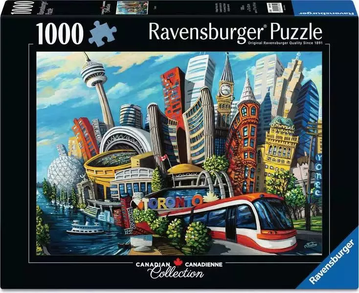 RAVENSBURGER 1000PC – CANADIAN COLLECTION: TORONTO